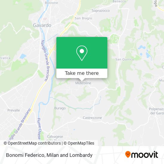 Bonomi Federico map