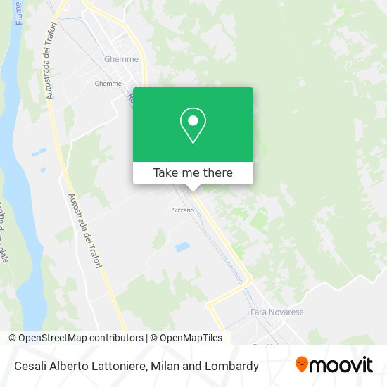 Cesali Alberto Lattoniere map