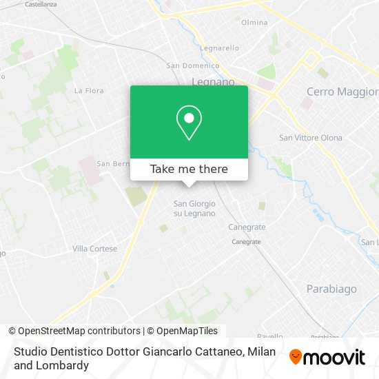 Studio Dentistico Dottor Giancarlo Cattaneo map