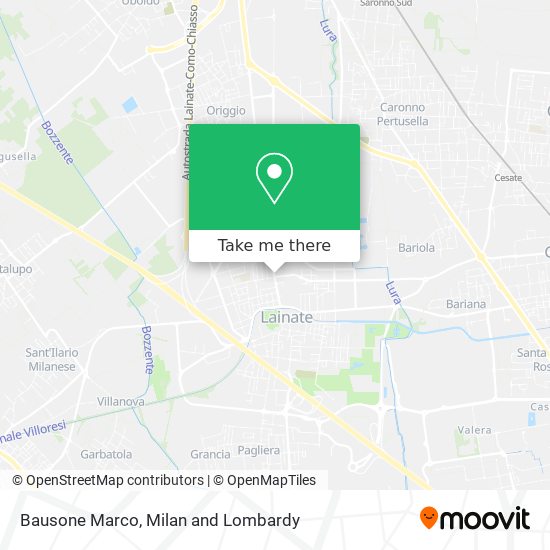 Bausone Marco map