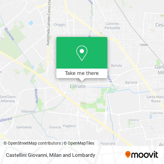 Castellini Giovanni map