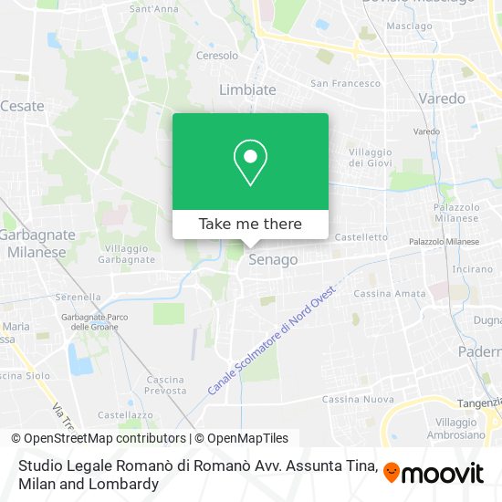 Studio Legale Romanò di Romanò Avv. Assunta Tina map