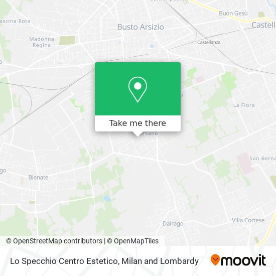 Lo Specchio Centro Estetico map