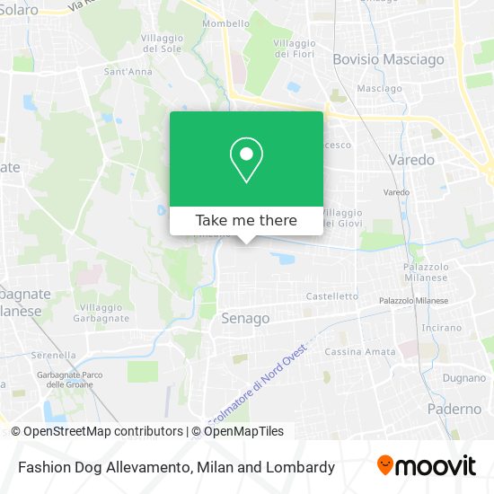 Fashion Dog Allevamento map