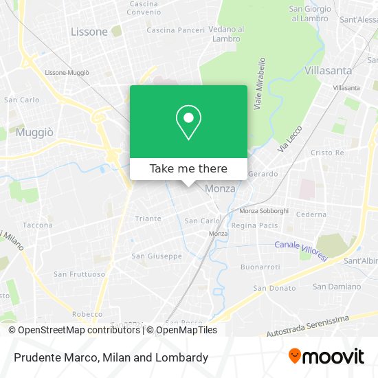 Prudente Marco map