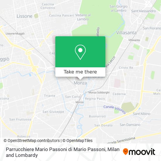 Parrucchiere Mario Passoni di Mario Passoni map