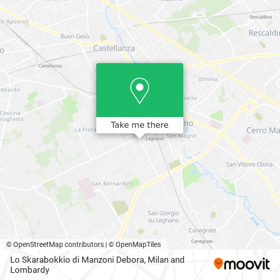 Lo Skarabokkio di Manzoni Debora map