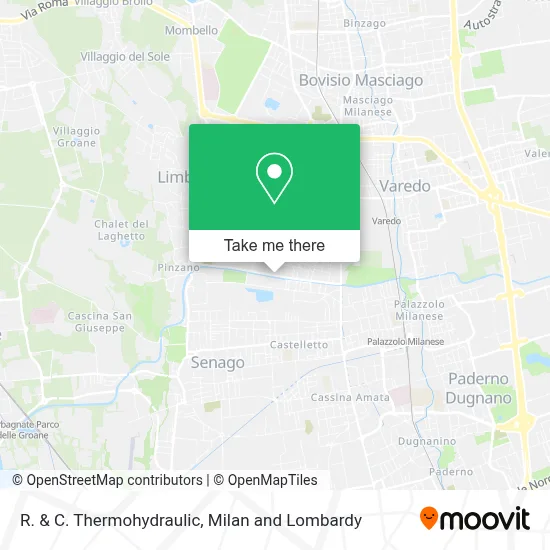 R. & C. Thermohydraulic map
