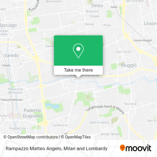 Rampazzo Matteo Angelo map
