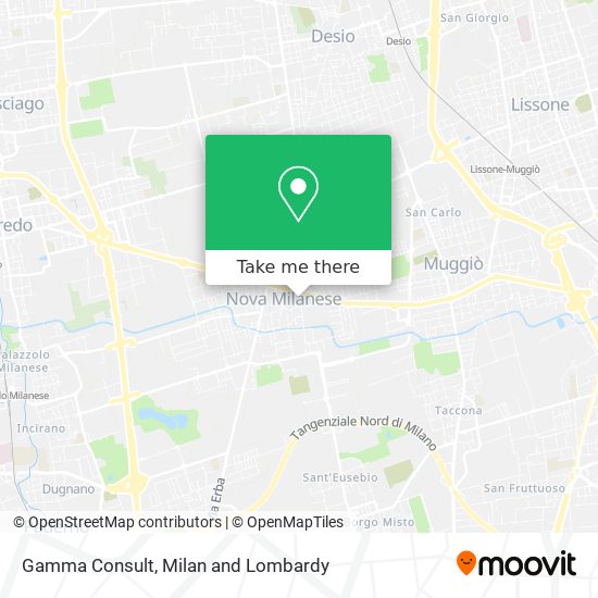 Gamma Consult map