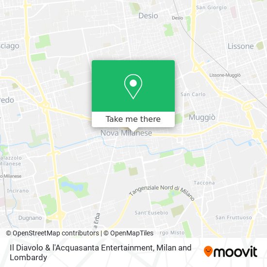 Il Diavolo & l'Acquasanta Entertainment map