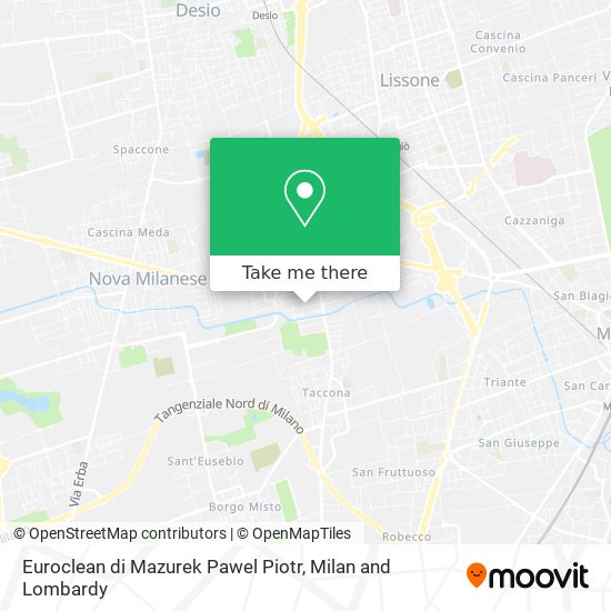 Euroclean di Mazurek Pawel Piotr map