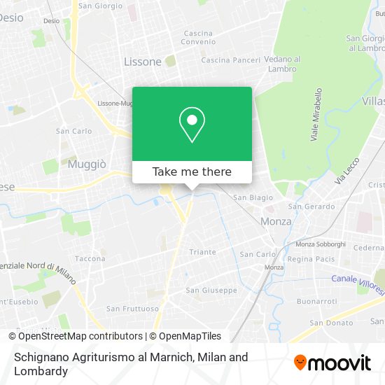 Schignano Agriturismo al Marnich map