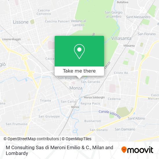 M Consulting Sas di Meroni Emilio & C. map