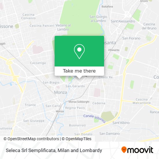 Seleca Srl Semplificata map