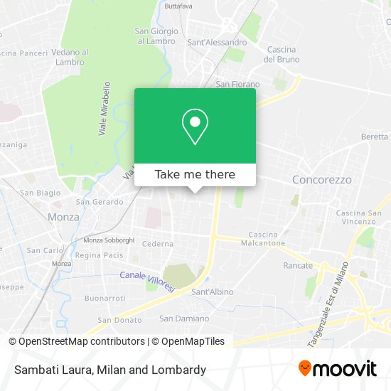 Sambati Laura map