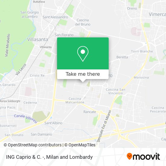 ING Caprio & C. - map