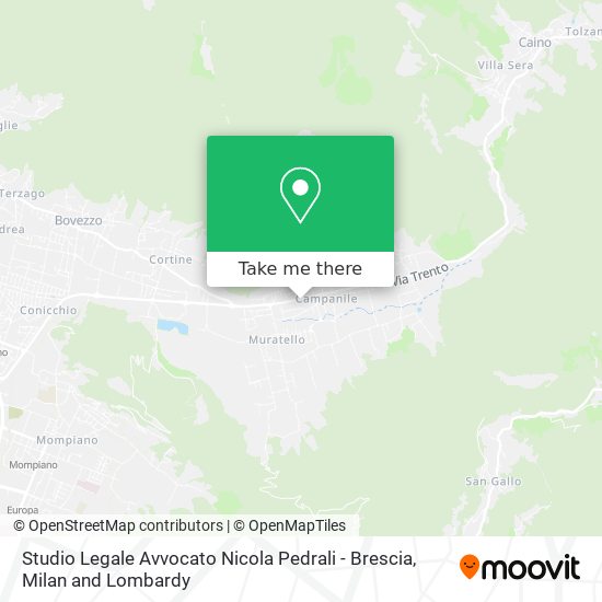 Studio Legale Avvocato Nicola Pedrali - Brescia map