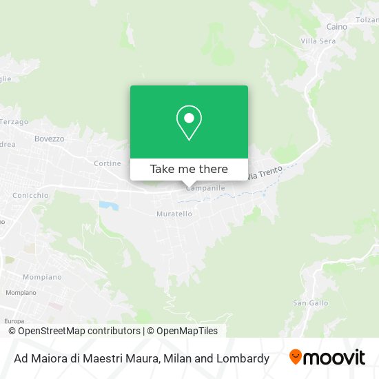 Ad Maiora di Maestri Maura map