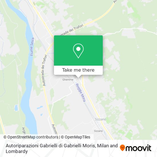 Autoriparazioni Gabrielli di Gabrielli Moris map