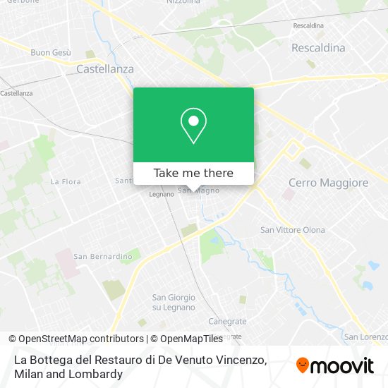 La Bottega del Restauro di De Venuto Vincenzo map