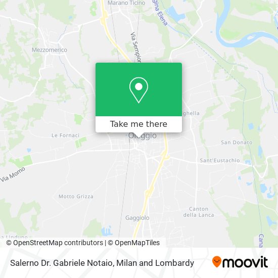 Salerno Dr. Gabriele Notaio map