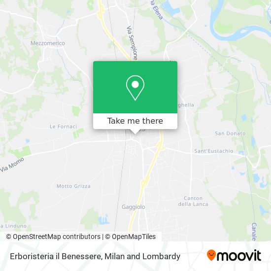 Erboristeria il Benessere map