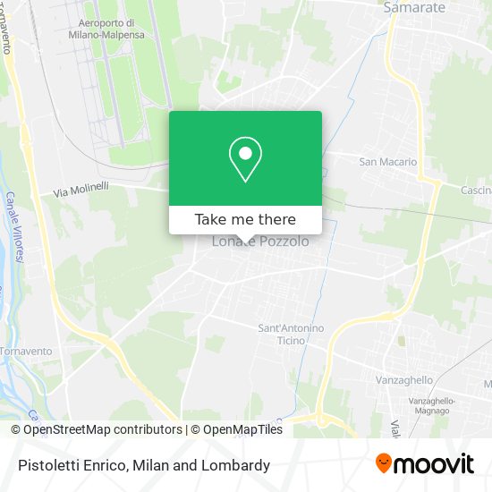 Pistoletti Enrico map