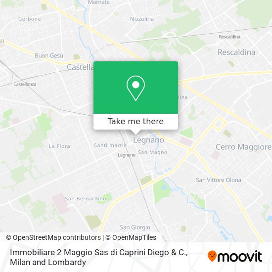 Immobiliare 2 Maggio Sas di Caprini Diego & C. map