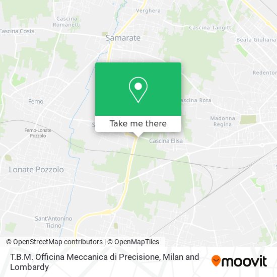 T.B.M. Officina Meccanica di Precisione map
