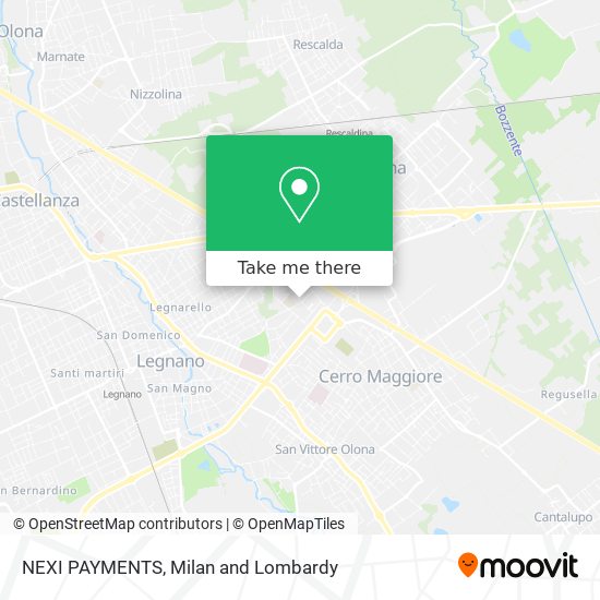 NEXI PAYMENTS map