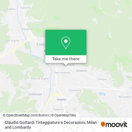 Claudio Gottardi Tinteggiature e Decorazioni map