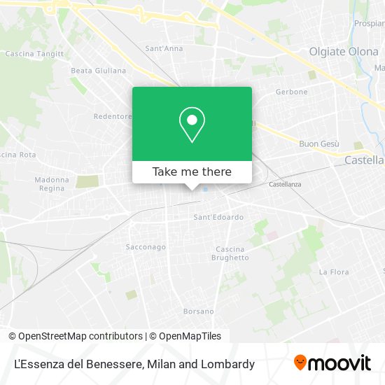 L'Essenza del Benessere map