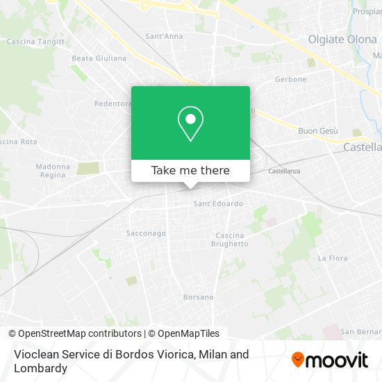 Vioclean Service di Bordos Viorica map