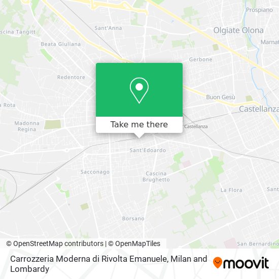 Carrozzeria Moderna di Rivolta Emanuele map