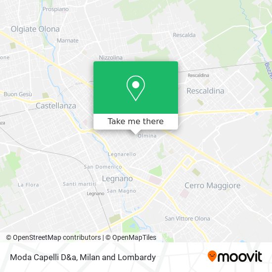 Moda Capelli D&a map