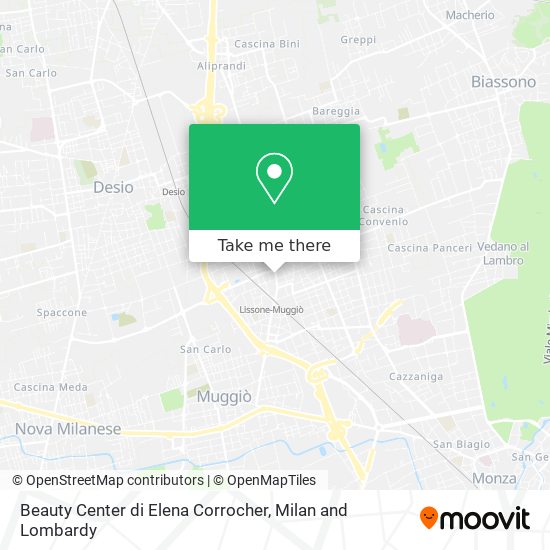 Beauty Center di Elena Corrocher map