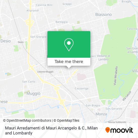 Mauri Arredamenti di Mauri Arcangelo & C. map