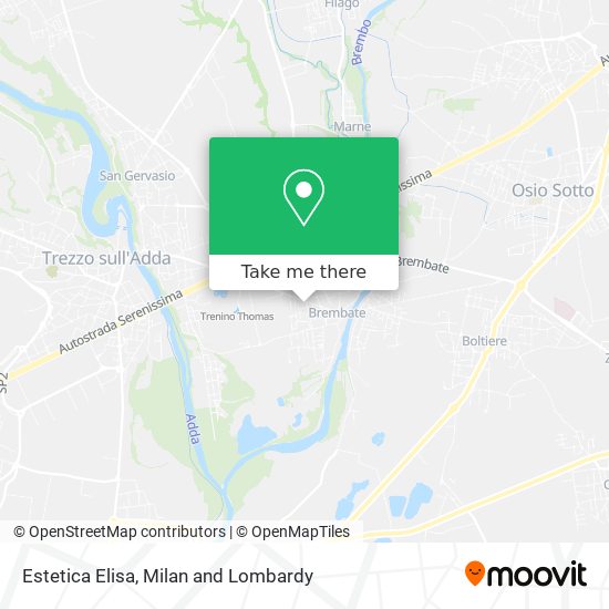 Estetica Elisa map