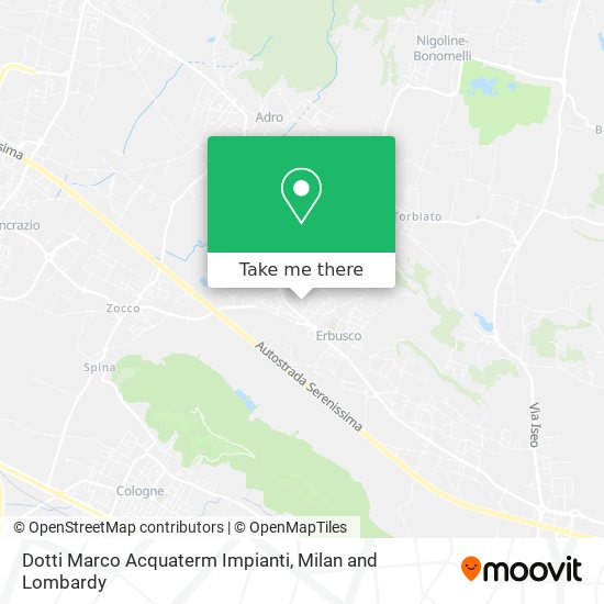 Dotti Marco Acquaterm Impianti map
