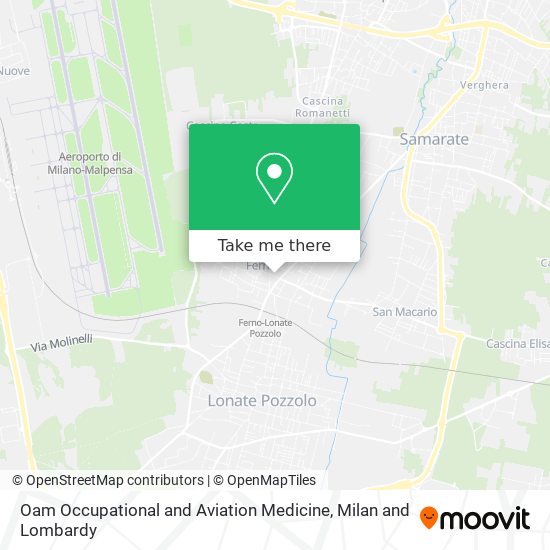 Oam Occupational and Aviation Medicine map