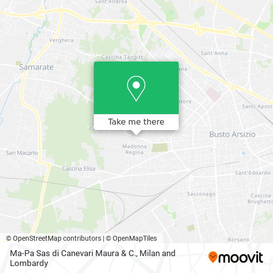 Ma-Pa Sas di Canevari Maura & C. map