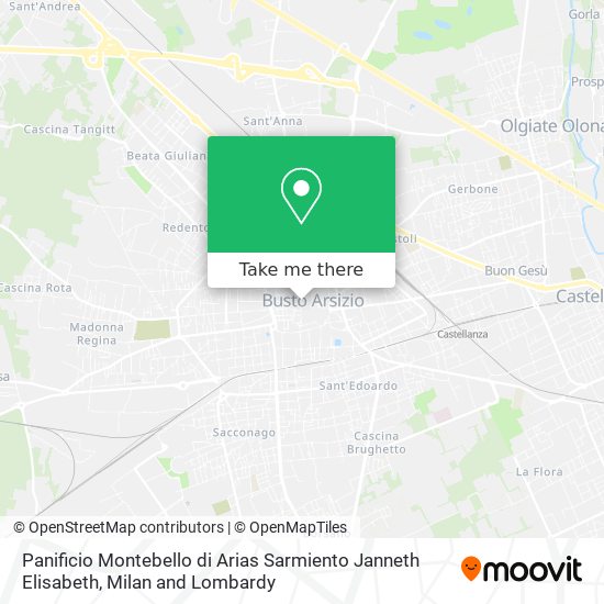 Panificio Montebello di Arias Sarmiento Janneth Elisabeth map
