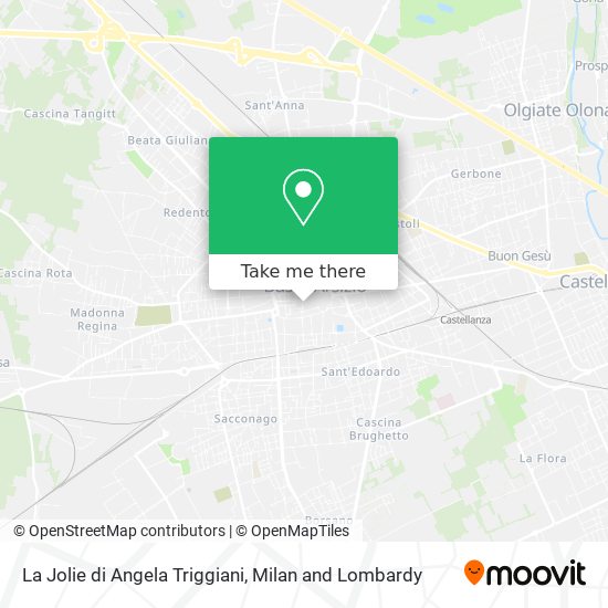 La Jolie di Angela Triggiani map