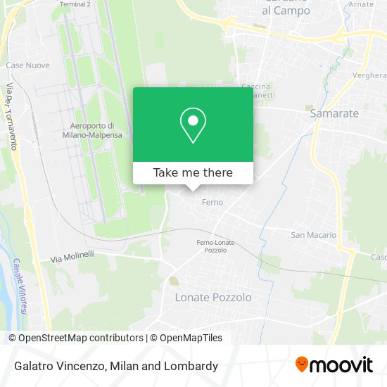 Galatro Vincenzo map