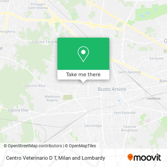 Centro Veterinario D T map