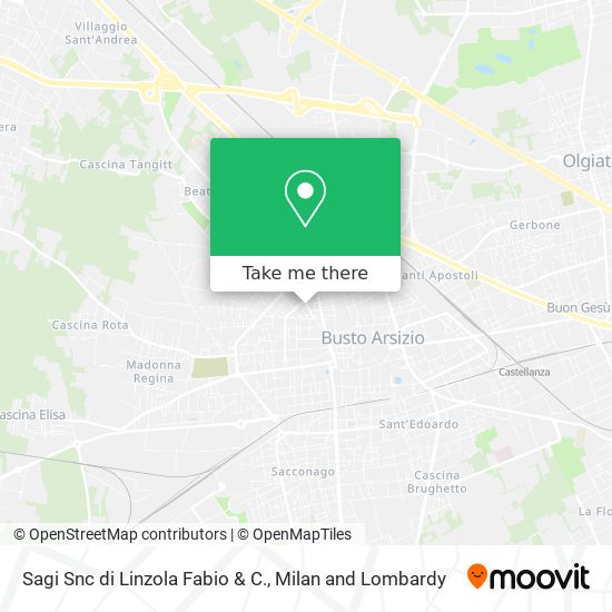 Sagi Snc di Linzola Fabio & C. map
