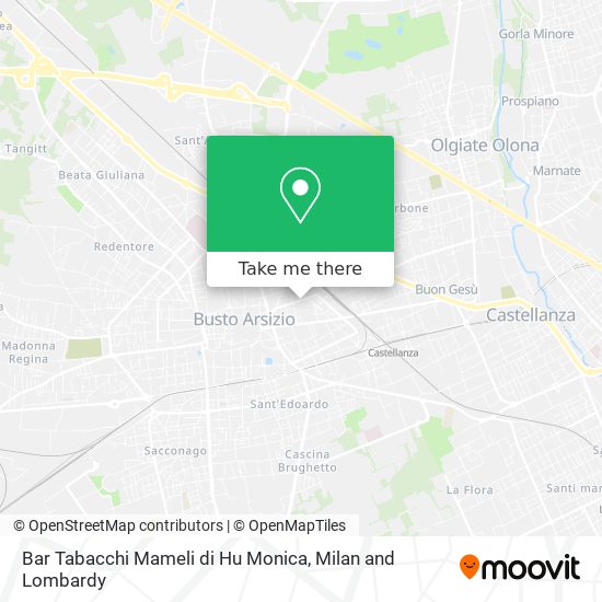 Bar Tabacchi Mameli di Hu Monica map