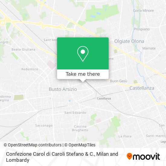 Confezione Carol di Caroli Stefano & C. map