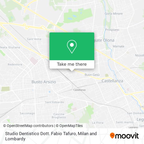 Studio Dentistico Dott. Fabio Tafuro map